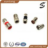 Rg59 F Connector Compression Crimp Male Plug