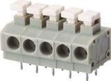 Wanjie Screwless/PCB Spring Terminal Block with Dual Row Pin Header (WJ235A)