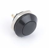 16mm Short Black-Plated Aluminum Push Button Switch
