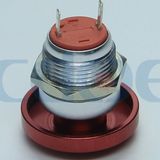 22mm Metal Mashroom Colored Push Button Switch