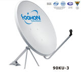 90cm Ku Band TV Receiving Satellite Dish Antenna