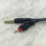 Fisheye 3.5mm Plug to 6.35mm Plug Audio Cable