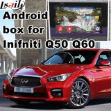Android 5.1 4.4 GPS Navigation Box for Infiniti Q50 Video Interface Waze Mirror Link