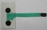 Flexible Embossed Keys Metal Dome Membrane Switch, 25mA - 100mA Rated Current