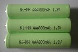 1.2V AAA Size 800mAh for Sharp Top NiMH Battery