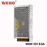 Indoor Usage IP20 100W 12V CCTV Power Supply