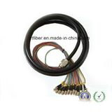 FC Singlemode 12 Core Fiber Optic Waterproof Pigtail