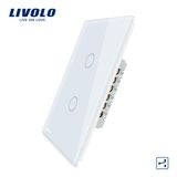 Livolo Luxury Smart Home Wall Light Way Sensor Switch (VL-C502S-11/12)