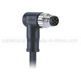 M8 6pin Male Right Angled Connector Waterproof Connector Circular Connector