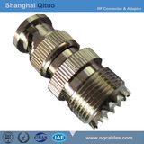 RF Connector Adaptor UHF (SL16) Female Jack to BNC Male Plug