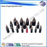 China Supplier Mv XLPE Insulation PVC Sheath Electric Power Cable