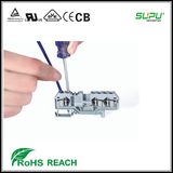UL Approved DIN-Rail Spring Termianl Block