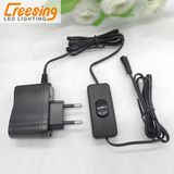 Output DC12V LED Power Supply with Switch Junction Box
