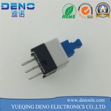 7*7 Slef Locking Swith with RoHS Push Button Switch