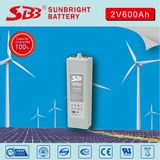 2V600ah Deep Cycle Gel Opzv Battery for Home Solar