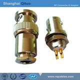 RF Connector BNC Straight Female Jack End-Tooth (BNC-KY Twin Core)