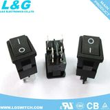 16A 220V Colorful 4pin Rocker Switch Double Pole Rocker Switches