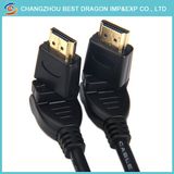 HDMI Cable 3D 4K HDMI 19-Pin Male to HDMI 19-Pin Male 360 Degree Rotation