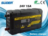 Suoer 24V 15A Automatic Lead Acid Battery Charger with LED Display (MC-2415A)