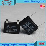 450VAC 1.5UF Cbb61 Fan Capacitor Polypropylene Capacitor