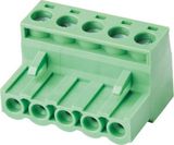 VDE Pluggable Terminal Block for Electronic Equipment (WJ2EDGK-5.0/5.08)