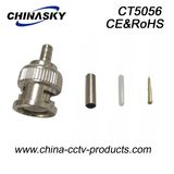 Crimp Male CCTV BNC Connector for RG174 Cable (CT5056)