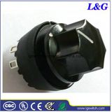 Single Pole 8 Positions Selection Rotary Switch and Knob