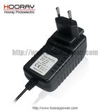 24W Change-Over Plug Power Adapter AC to DC 12V2a 5521 Adaptor with Us UK EU Au Changeover Plug