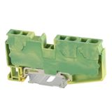 Electrical Landing Connector Jut14-6/1-2PE Dinrail Terminal Block