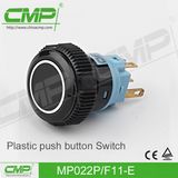 22mm Plastic Pushbutton Switch (MP22P/F11-E/B/12V, CE, TUV, ISO9001)