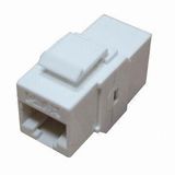 Cat5e UTP 180 Degrees Keystone Jack