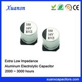 330UF 16V SMD Ultra Low Impedance Aluminum Electrolytic Capacitor