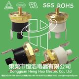 Plastic Copper Head Manual Reset Temperature Controller Switch