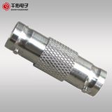 Female to Female Zinc Alloy BNC Adaptor RF Connector for Coaxial Cable
