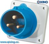 Panel Mounted Male Receptacle for European Standard (QX817)