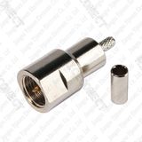 Fme Male Plug Straight Crimp for Rg316 Rg174 LMR100 Coax Cable RF Connector