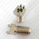 F Female Solder Connector for PCB Mount RF Coaxial Adapter