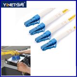 LC/LC Duplex Fiber Patch Cable 9/125μ M 657A2 Based Single Mode PVC or LSZH Jacket