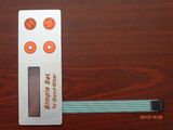 Thin Film 4 Keys LED Membrane Switch 0.05mm - 1.0mm with LED Window