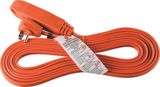 3 Outlets Utility Extension Cord with Flat Plug 06-Ggpt7016