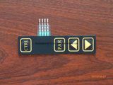 LED Tactile Embossed Printing Circuit CNC Keyboard Membrane Switch