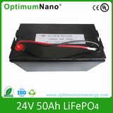 24V 50ah UPS Lithium LiFePO4 Battery with CE, UL