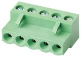 Pluggable Type Terminal Block with 5.08mm Pitch