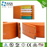 VDE 24 Core Flat Traveling Elevator Lift CCTV CAT6 Cable
