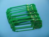 Surface Immersion Silver PCB Board 2layer Fr4 with Green Soldermask