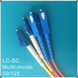 LC-Sc 50/125 Optical Fiber Patch Cord