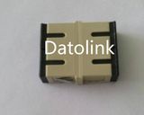 Beige Sc mm, Duplex Without Flange Fiber Optical Adapter