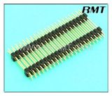 Pin Header 2.00mm Double Double Plastic 180 Degree