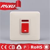 Electrical Energy Saving Wall Power Button Switch with Light