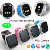 3G/WCDMA Camera Adults GPS Tracker Watch with GPS+Lbs+WiFi Y19